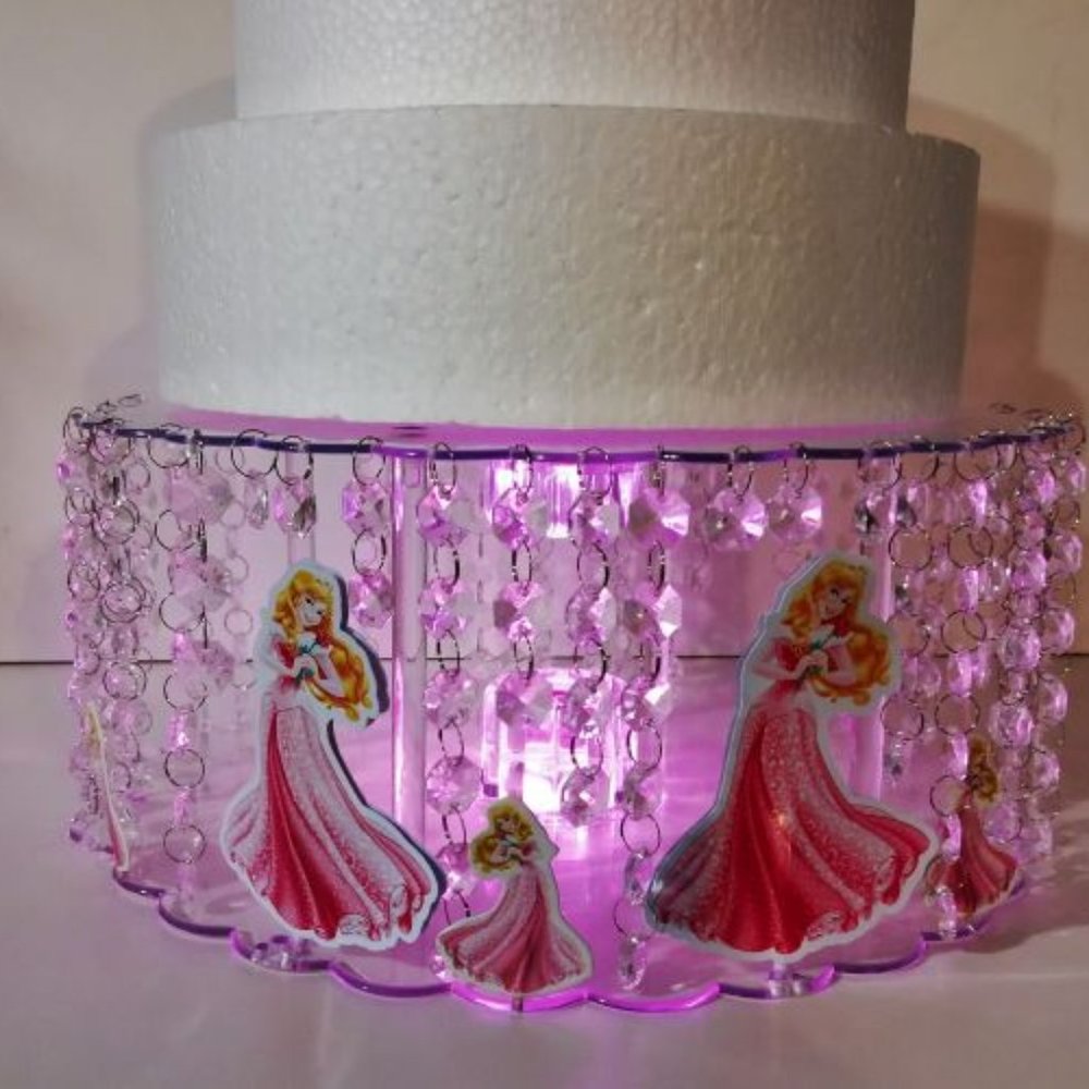 LED Acrylic Crystal Aurora Princess Inspire Disney